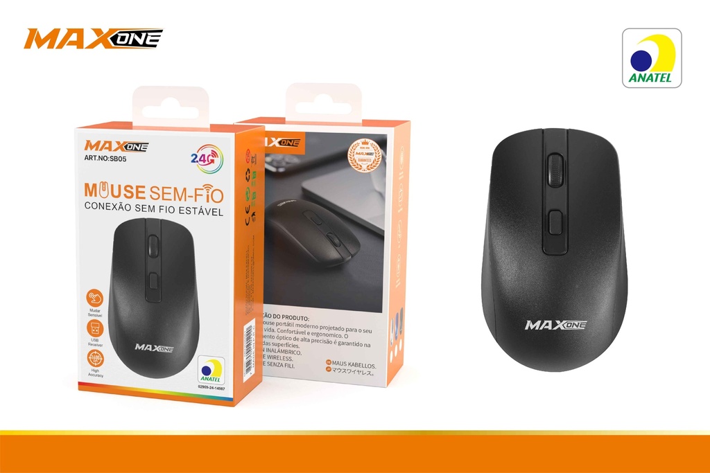 MOUSE COM FIO 05 PRETO